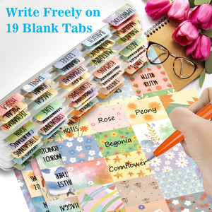 Bible Tabs , Large Print and Easy-to-Read Bible Journaling Supplies, Bible  Tabs for Women. (66